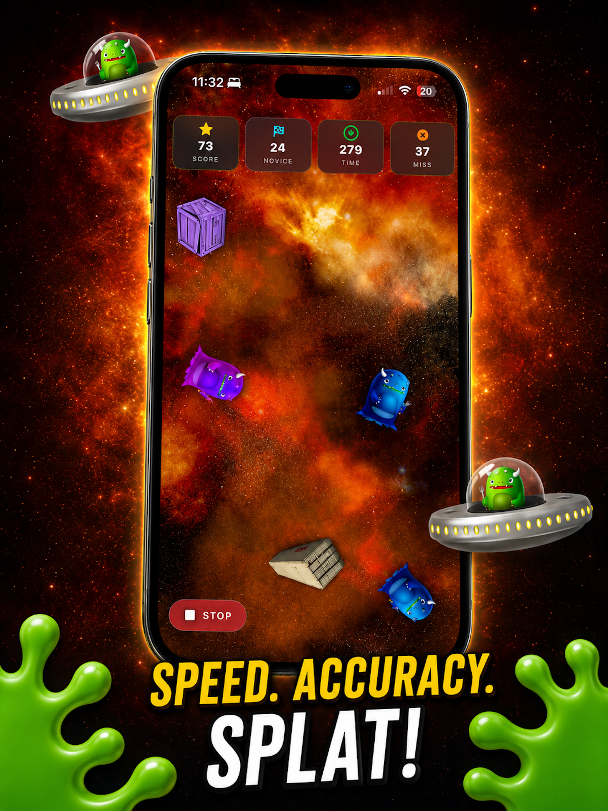Alien Splat Revision iPad screenshot 2