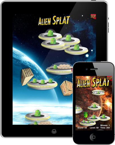 Alien Splat on iPhone and iPad