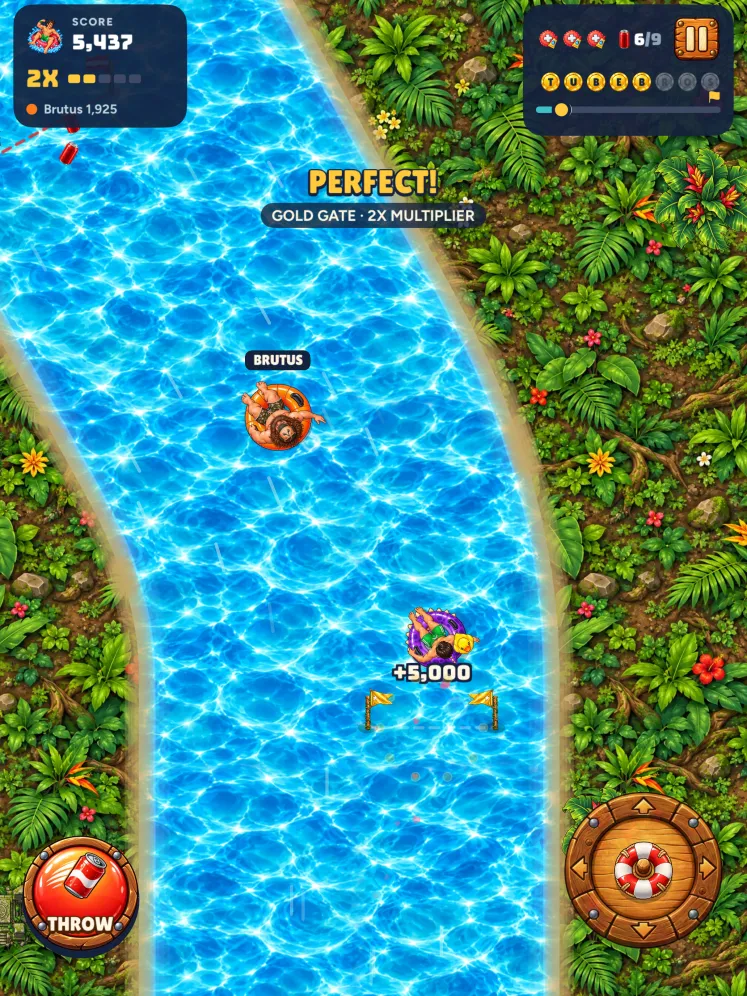Tube Bros Jungle Fever on iPad