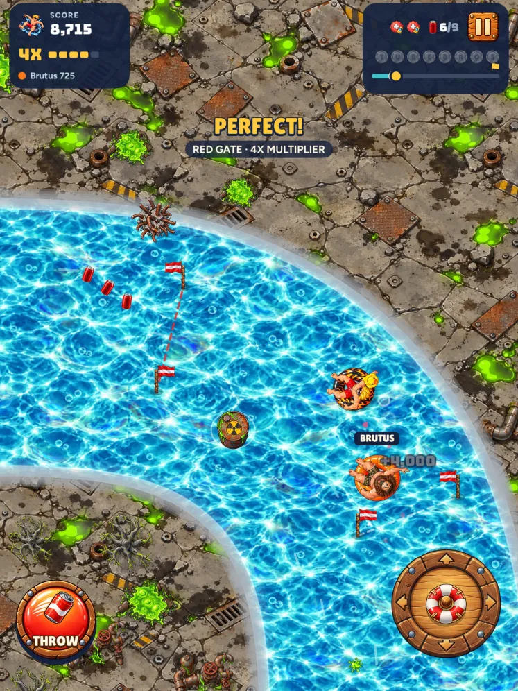 Tube Bros Toxic Tide on iPad
