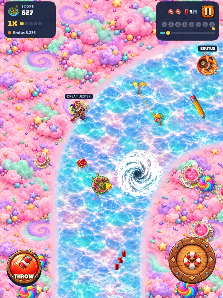 Tube Bros Dreamstream on iPad